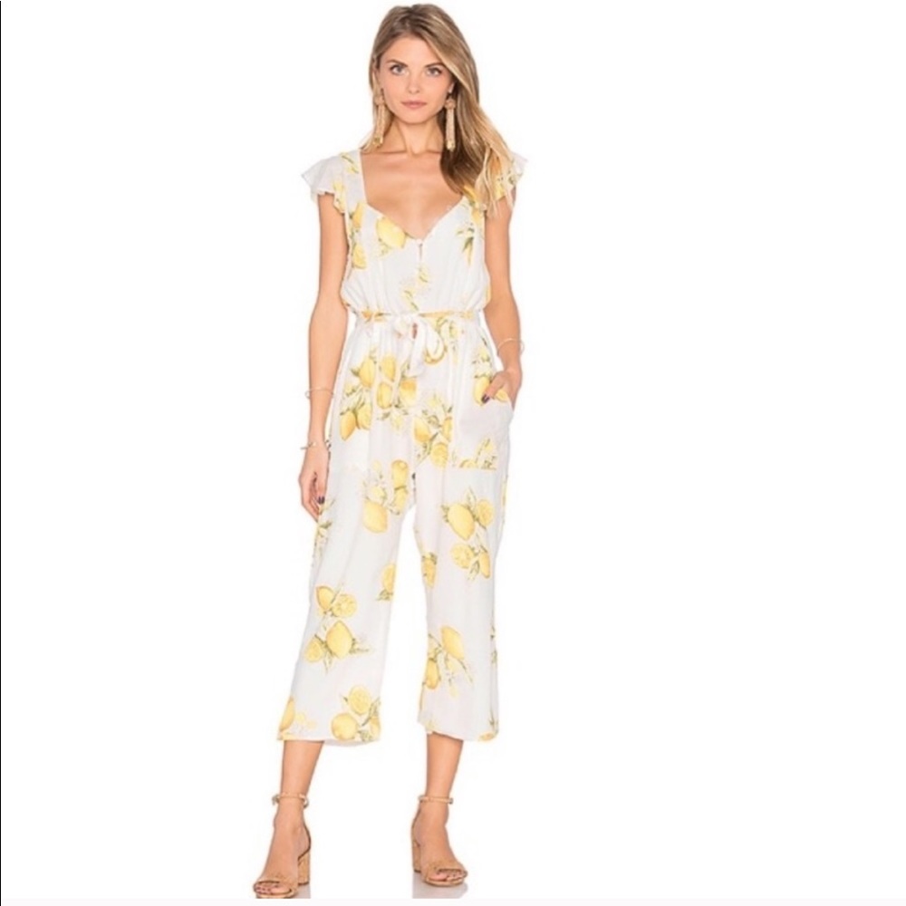For Love & Lemons Lemon jumpsuit - Picture 2 of 3